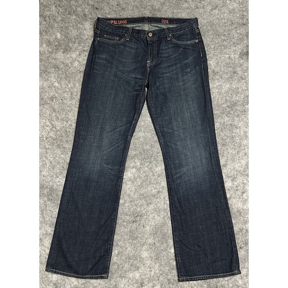 Vintage J. Crew HIPSLUNG Jeans Women's 32S Straight Leg Dark Wash 100% Cotton - Picture 1 of 17